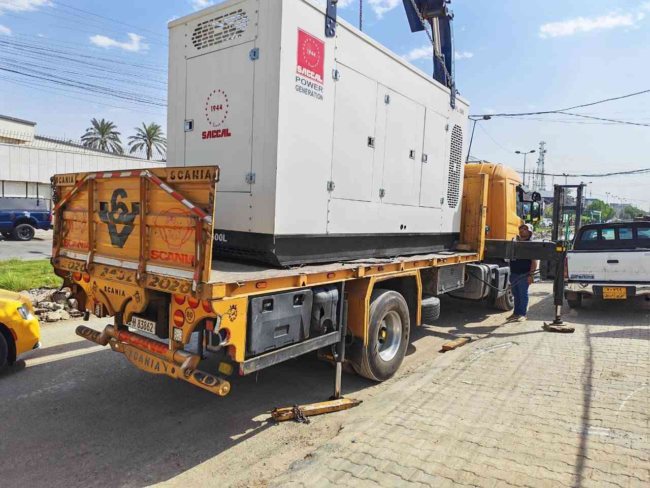 🌟 صباح الخير زبائننا الكرام 🌟
شركة الصقال لتجارة وصناعة المولدات تعلن عن مولدة 500 KVA بمواصفات عالية وجودة مضمونة 💪

🔹 محرك Perkins (صناعة بريطانية 🇬🇧)
🔹 رأس توليد Leroy Somer (صناعة فرنسية 🇫🇷)
🔹 كارت تحكم DSE (بريطاني 🇬🇧)
🔹 كاتم لبناني عالي الجودة، مناسب للأجواء العراقية ويتحمل الظروف القاسية 🇱🇧

✨ أداء قوي + تشغيل مستقر + عمر طويل

🎁 وهدية خاصة لفترة محدودة مع كل مولدة!
💰 أسعار منافسة جداً ومناسبة للجملة والمفرد

🛠️ ضمان سنة أو 1000 ساعة تشغيل (أيهم أسبق)
🛠️ خدمات صيانة متوفرة + قطع غيار وزيوت أصلية

🚚 النقل والنصب داخل بغداد مجاني

📞 للاستفسار والحجز:
***********
أو مراسلتنا على الصفحة مباشرة

🔥 لا تفوّت الفرصة… العدد محدود 🔥
