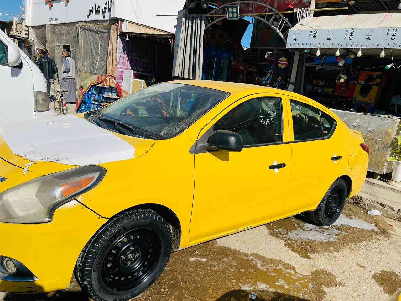 السلام عليكم عيني سياره نيسان فيرسه 2015
سياره جاهزه السنويه 2028 لاستفسار ***********
