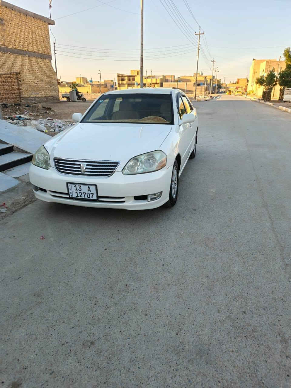 سياره ياباني مارك كراند ٢٠٠١
مكفوله باسمي مداور ثاني يوم السنويه لل ٢٠٣٠
الهزه لحد الشهر ١٢ _٢٠٢٦ محرك ٢ونص ففيتي العقل داخل البنيد  اصراف حلو كلشي شغال بالسياره
1_ بصمه وكامره دواره
 2_برده خلفيه يدويه بلاد
4_لايت ٣ طكات ٤ عالي.. ناصي زنون بلاد عالي اصفر معروف لايتها بليل
 5_شاشه بلوتوث وwifi وراديو و ومنفذ رام ومربوط سرعه ولايت بالشاشه
6_تبريد شغال جنون  وتكت متحرك يمين ويسار وسط الدشبول
7_ويل حجم ١٥ زوج تاير خلفي جديد ابو الخطه البيضه صار شهرين 
8_اللون ابيض :04 الصباغ يعرفه ومنزل بالبليته بلاد
 9_ارضيه جلد
10_قماره جلد لون اسود بقلاوه
11_كشن عبري كهربائي وكشن السائق يدوي سكه 12_هورن طاط شاهينه
13_ سماعات ٤ شغاله و٢ صغيره بالباب مجسم مجموع ٦ صوت جدا عالي 
14_ الجنطه سبير ياباني صغير ما نازل مع جرارة ادوات كبيره بلاد 
كلشي موضح بالمنشور السعر ٧٤
مكان السياره ذي قار قضاء النصر
***********   ***********
