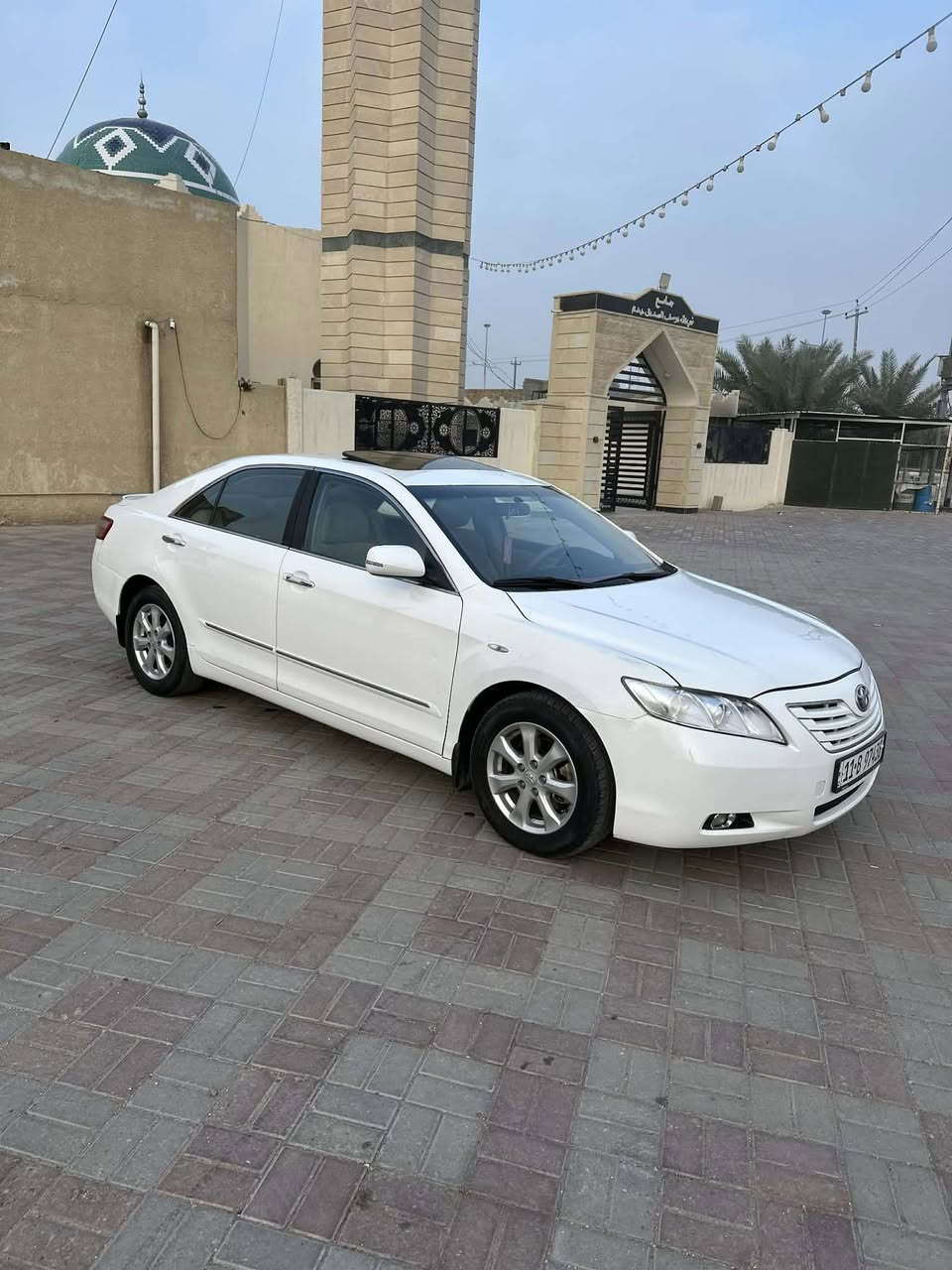 تحية طيبة كامري خليجي
موديل2008 رقم بغداد 

انكليزي الجديدGLX فول 

مواصفات تحويل مباشر

سلايد روفت طكتين تحكم 

استيرن كروز سرعة بردة خلفية 

كهرباء صاج ملكي تبريد ثلج 

تدفئة ويل كب عدد5 طخم 

تاير صدر خلفي امامي 

كير محرك2400 اربعة سلندر

كلة تمام لاتنقيص ولا تبخير

شرط السيارة ناعمة تراي زيروا

بيها ٣ قطع صبغ فقط 

سيارة كاعدة وجاهزة وحلوة

السعر($113) المكان الأنبار 

فلوجة للأستفسار
***********
***********
