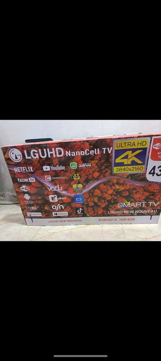 علمن الشاشه جديد لوك بلجيس
كرت ضمان
سلام عليكم
شاشه حجم 43 نوع LG UHD
4Kحقيقي بدقه 2160
معه برنامج يشغل جميع مباريات بين سبورت قنوات
تحكم كلش سلس وسريع يوتيوب كلش سريع
معه ريمونت ناطق +ماوس
الشاشه فول موصافات
سعر 180
مكاني بغداد مدينه الصدر
*********** هاتف واتساب
