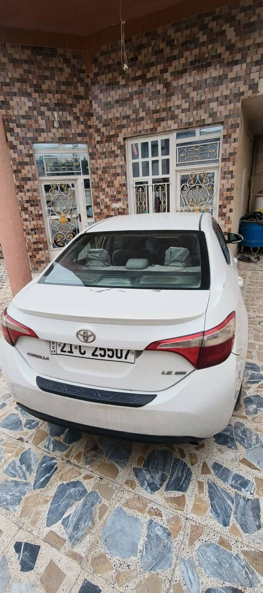 السلام عليكم
للبيع كورلا موديل 2015وارد امريكي 
رقم سليمانيه شرط التحويل 
كير وحرك شرط تخم تاير جديد حداديه جديده
بيه صبغ جاملغ وبنيد وبيه شبر ونص باب الخلف السايق بارد بيه تكشير بصيط مكان السياره #سامراء 
السعر 125 وبيه مجال
***********
***********
