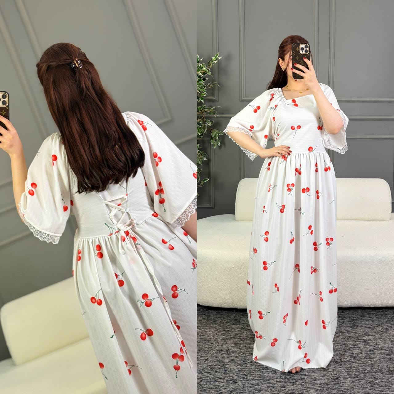 هذا الجمال موجود وانتي ماتلبسي؟ ليش شنو الي لبسنه احسن منج لو احلى 😘😍اطلبي وتهني شمتانيه 
فستان نسائي
خامة كريشة كلوش شرط الفحص

فري سايز  لحد ٩٥ كيلو
🌺🌺🌺

الدرزن 130 لف
سعر القطعة مفرد 18الف

توصيل جميع المحافظات 5 الف

ينلبس بطريقتين
القيطان الي بوسط الضهر كذلك ينلس بالامام


**إذا كنت صاحب هذا الإعلان وتريد حذفه لأي سبب، رجاءا أرسل رسالة إلى الدعم الفني**