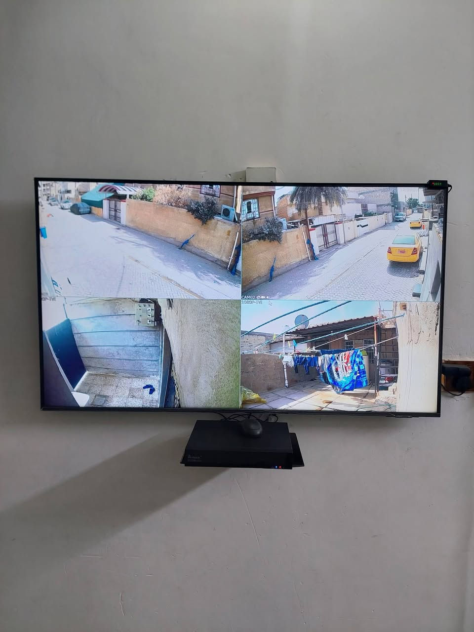 سستم كامل كاميرات نوع أسوار  اربع كاميرات  ٢ ميكا وجهاز دي في ار ٢ ميكا مع هارد ٥٠٠ كيكا مع كيبلات ومحولات بغداد الزعفرانية شارع المعهد


**إذا كنت صاحب هذا الإعلان وتريد حذفه لأي سبب، رجاءا أرسل رسالة إلى الدعم الفني**