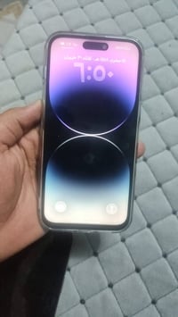 ايفون 14برو ماكس ذ256 مبدل بطاريه وشاشه نوعيه زينه  وبي فطر بلضهر 0783...