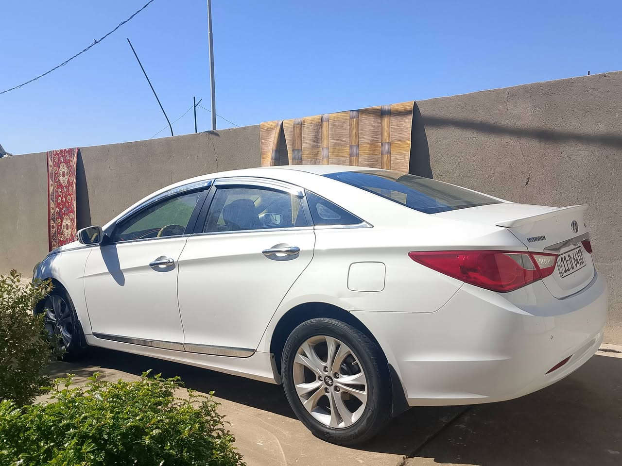 السلام عليكم سوناتا 2012
خليجي مكينه 2400
 اشاير بل مري 
تبريد قطعتين
رقم بغداد بيها باب مبدل والباقي كفاله 
المكان كربلاء غير متواجد على الفيس
***********
السعر 127 بيها مجال
