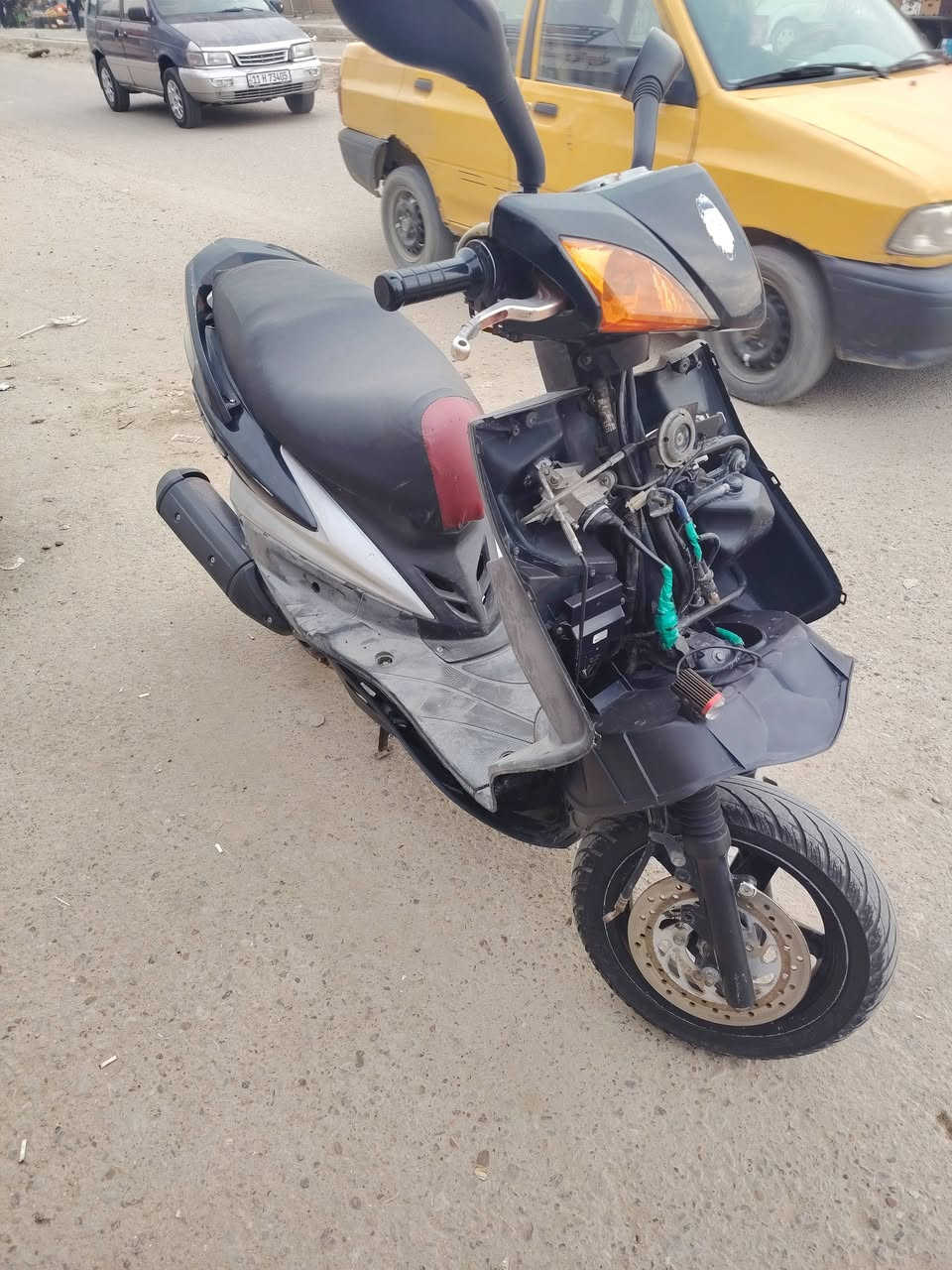 سكنس فحل نوزل نقصه بجم وترايش دراجه خير من الله محركه فول بوشه 58 بلاد مكاني بغداد محموديه سعر 425 وبيه مجال ***********
