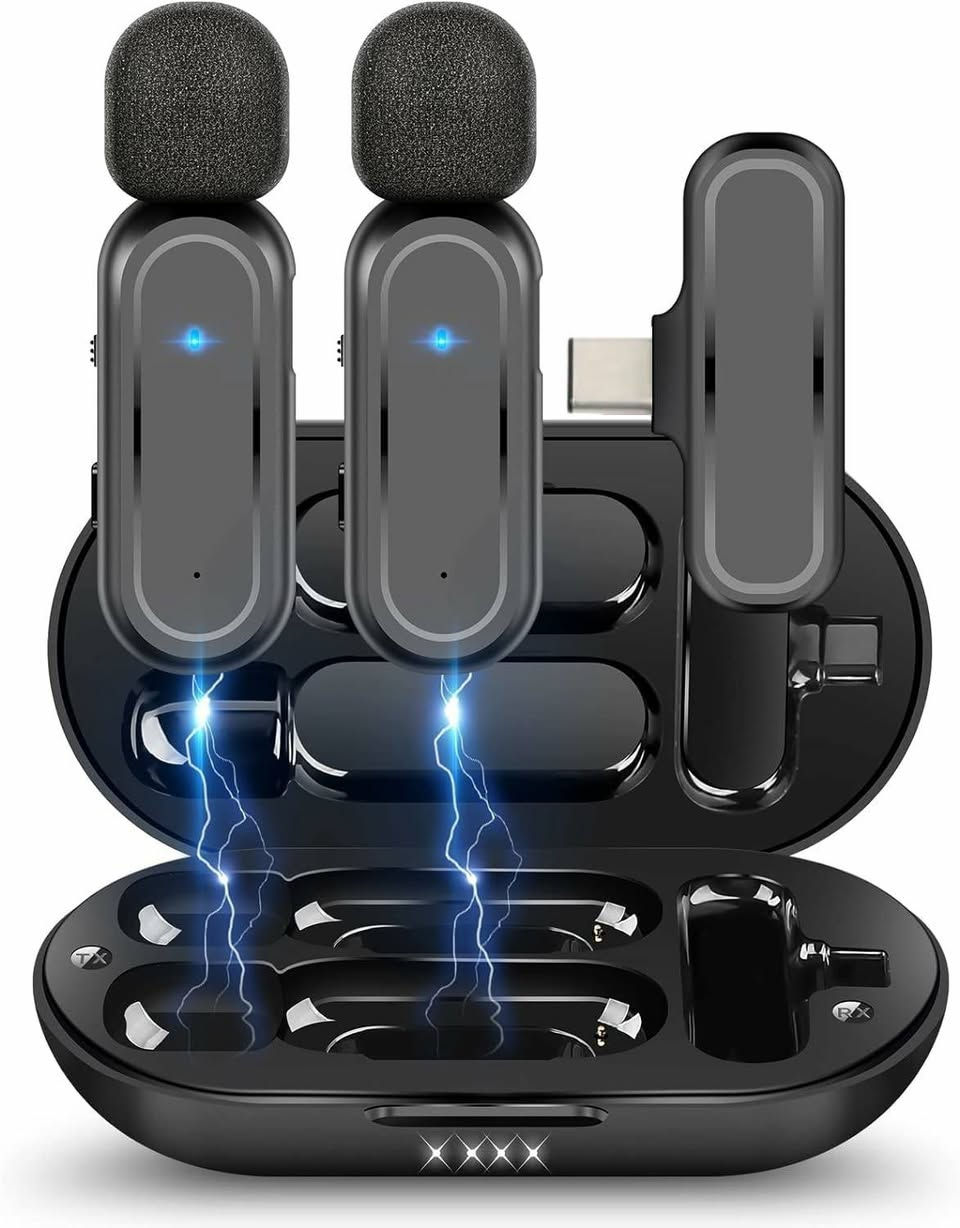 هذا المنتج عبارة عن ميكروفون لاسلكي صغير طراز K61.
يتضمن الميكروفون وظيفة ذكية لإلغاء الضوضاء لضمان صوت واضح. 

يعمل مع أجهزة الآيفون والأندرويد، ويأتي مع علبة شحن مدمجة. 

يتميز بنطاق انتقال يصل إلى 40 متراً ويوفر عمر بطارية يصل إلى 3 ساعات. 

يأتي الميكروفون بنمط قطبي متعدد الاتجاهات لالتقاط الصوت من جميع الجهات.


**إذا كنت صاحب هذا الإعلان وتريد حذفه لأي سبب، رجاءا أرسل رسالة إلى الدعم الفني**