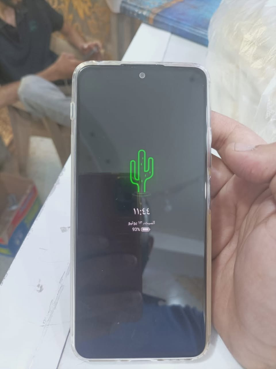 السلام عليكم بوكو x5 5g جهاز نضيف ممفتوح ابد بس بي طبع بالشاشه خفيف  للبيع او المراوس مكاني ساحه عدن طوبجي
***********
السلام عليكم بوكو x5 5g جهاز نضيف ممفتوح ابد بس بي طبع بالشاشه خفيف  للبيع او المراوس مكاني ساحه عدن طوبجي
