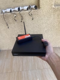 سستم كامل متكون من اربع كاميرات الداهوا نوع بوليت وكذلك DVR تسجيل اسبو...