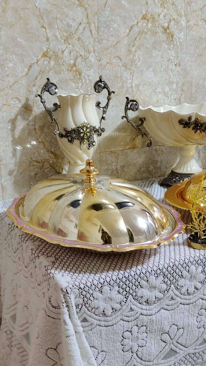 مناسف ملكية بالة كويتي قياس 50سم
سعر القطعة 25

كربلاء يوجد خدمة توصيل


**إذا كنت صاحب هذا الإعلان وتريد حذفه لأي سبب، رجاءا أرسل رسالة إلى الدعم الفني**