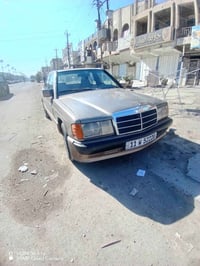 مارسدس ١٩٠ رقم بغداد مكانها بغداد البياع محرك بلادي فيت بم ميكانك قواع...