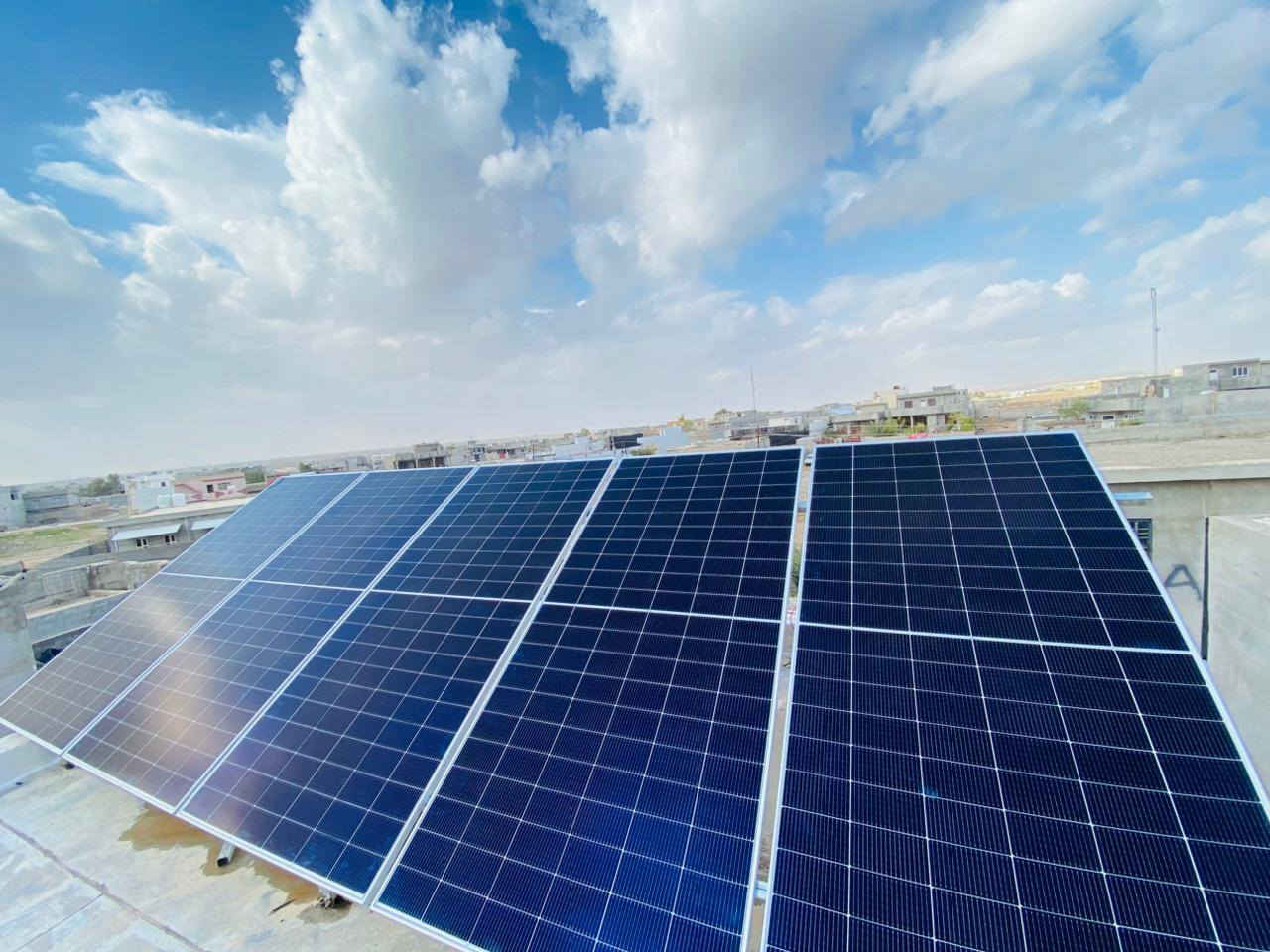 الحمدلله 🤲
تنصيب منظومه الطاقه الشمسيه في جلولاء حي المرور
بيت استاذ رائد

الاستفسار
*********** استاذ سيف حامد
