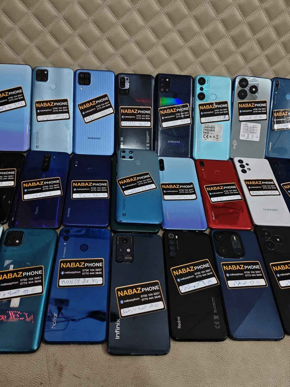 سڵاوتان لێبێت 🔸
35 موبایلی دەستی دووم بۆ هێناون  ، لە 15 هەزارەوە تا 245 هەزار  تێدایە 🔸 بۆ زانیاری و مۆدێل و نرخ  نامە بنێرە یان تەلەفۆن بکە لەخزمەتدام 🔸  مەجالی کۆمێنتم کەمە  💐

ناونیشان قەڵادزێ ، گەیاندنیش بە پێی گونجان 🚗

***********
*********** بشدار, السليمانية
