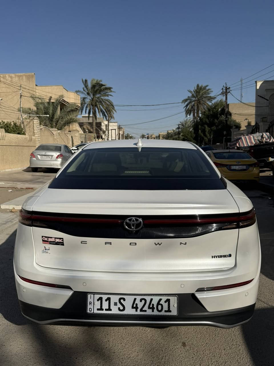 كراون خليجي هايبرد 2023 وكالة عبد اللطيف جميل
السيارة جاهزة وكاملة كفالة عامة
السيارة  
محرك 2500
فتحة سقف
خمس كامرات 360 درجة
رادات أمامية خلفية جانبية
برده خلفيه كهربائيه ستيرن هيتر ستيرن كهرباء
دبل كشن كهرباء  تدفئه تبريد  كشنات خزن ميموري
فولل مواصفات اعلى فئه 
تبريد قطعتين
برادات خلفية
كشنات تبريد
خزن ميموري
مكان السيارة بغداد 
السعر 320 ورقه 
للاستفسار    ***********
