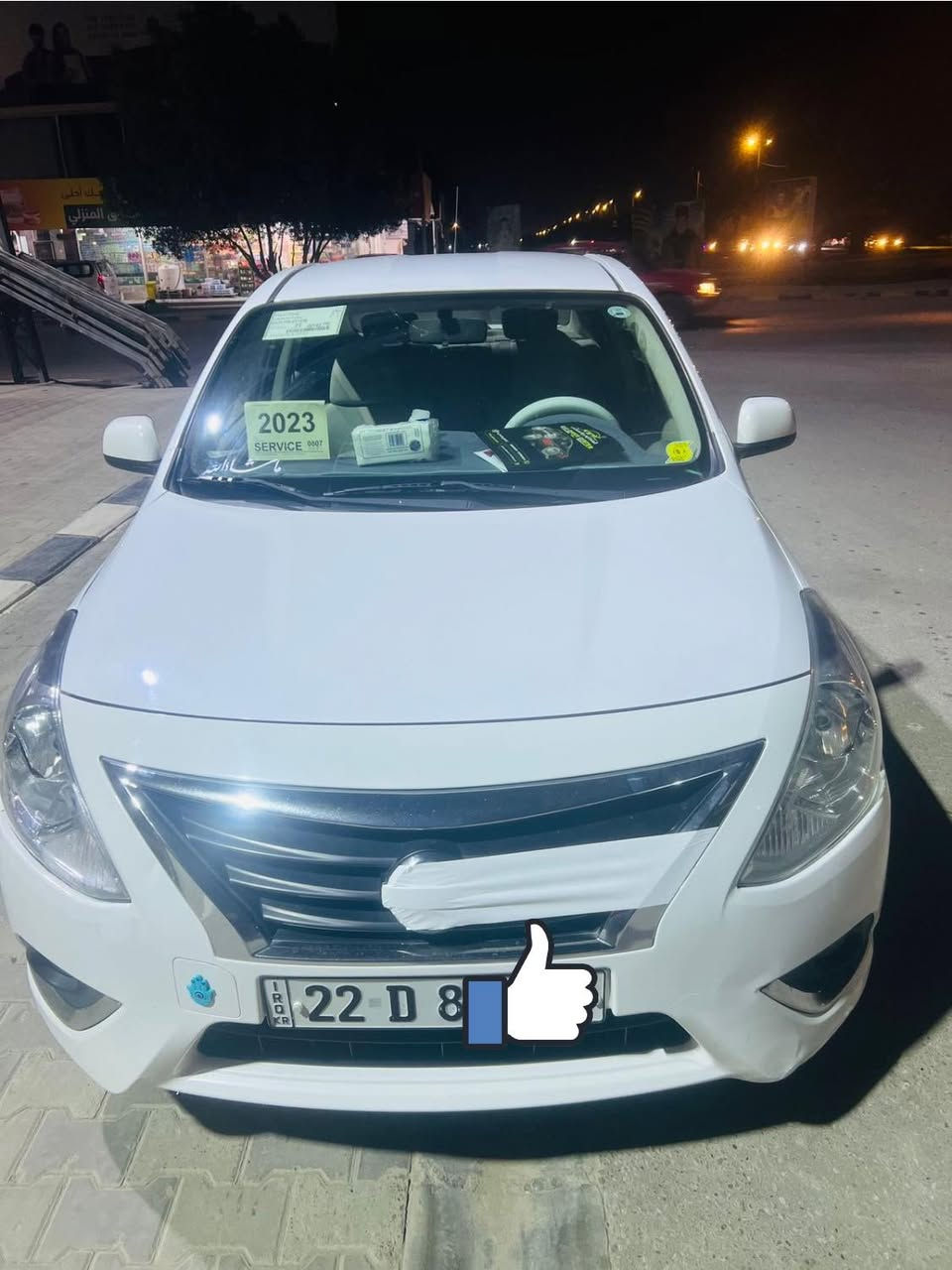 سلام عليكم 
سيارة نيسان صني هندي مديل 2023 للبيع سنويه الى 2028 بيها بس بارد وكارت سيارة حلوه وجاهزه السعر 114 وبيها مجال بسيط 

‭0780 775 4372‬
