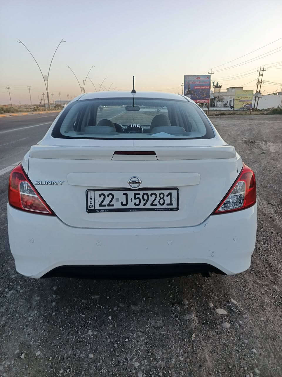 سلام عليكم نيسان سني هندي 2020 رقم اربيل للبيع او مراوس تحويل مباشر بسمنه ام البليته الزركه شاشه كامرة خلفيه سياراة حيل نضيفه من ايدك للشارع تخم تايرات جديدة ماشيه 104 بالعافيه على ياخذها السونار بالمنشور مكفوله بيها صبغ شبر جوة الرقم الصندوك وشويه بارد سعرها 100 قفل مكانها جديدة الشط قرب بوابه بغداد غير متواجد على فيس للستفسار ***********
