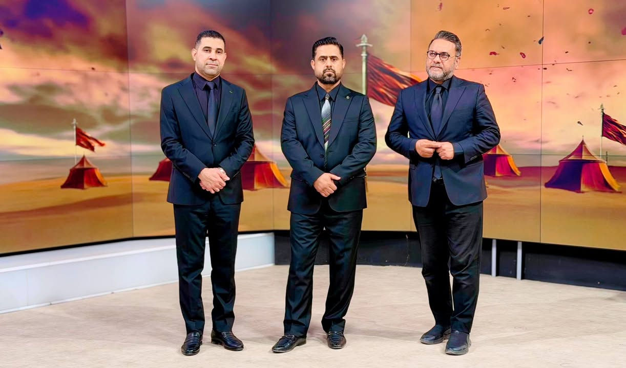 اولى الخطوات نحو اثارة المعرفة الحسينية من خلال برنامج صباحات حسينية، حيث قمنا بتصوير برومو البرنامج، الذي سيُبث يومياً ابتداءً من اليوم الأول من شهر محرم الحرام عبر شاشة قناة العراقية العامة

وبرفقة الزملاء الأعزاء وإخوتي الغوالي:
الأستاذ مؤيد جاسم
والدكتور جاسم الحسن

وقد وثّق هذه اللقطات بعدسته المبدعة المصور محمد عمار
نسأل الله أن يوفقنا لتقديم عمل يليق بعظمة هذه المناسبة العظيمة، وأن نكون عند حسن ظن المشاهدين الكرام.
محرم الحرام… موسم الوعي والوفاء والتجديد الحسيني.
#محرم_تجديد_الولاء
#موسم_الوعي_بالحسين
#صباحات_حسينية
#قناة_العراقية_العامة
#شبكة_الاعلام_العراقي


**إذا كنت صاحب هذا الإعلان وتريد حذفه لأي سبب، رجاءا أرسل رسالة إلى الدعم الفني**