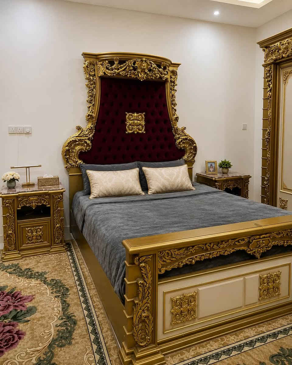 غرفه نوم للبيع ..
غرفه نوم صناعه مصري دمياطي بطراز فخم تحتوي على 4 قط 

الغرفه كما واضحه بل الصور غرفه جديده المكان بابل(حله) للاستفسار لاتصال(‭***********‬)
