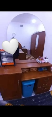 غرفه صاج • كنتور بابين • غرفة نوم خشب • اثاث غرفة نوم • خزانة ملابس • ...