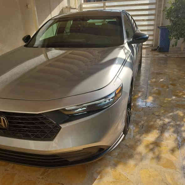 هوندا اكورد هايبرد وارد امريكي 2024  )
عدد المسافه  2465 
• المحرك 2000  
• شاشة كبيرة
•فتحه
• كاميرا خلفية 360
• كرسي كهرباء 
• رادار امامي
• مانع تصادم
• محدد مسار 
• تصحيح مسار
• شفتات بالستيرن
• مثبت سرعة
• مانع انزلاق
• دخول ذكي 
• إنارة ترحيبية
• هندبريك كهرباء
•لايت عدسات زينون
• نظام اوتو لايت Auto
• لايت العالي زنون 
• حساسات مطر 
• حساسات دخول الإنفاق
• حساسات ضغط هواء الإطارات
• أوامر صوتية
• 3 أنظمة قيادة (eco, ev, sport)
• بلوتوث
• مدخل USB + AUX
السيارة حادثها موضح بالصور
ايرباك برده 
المكان بغداد الغزالية
للاستفسار 
***********
***********
للبيع فقط
