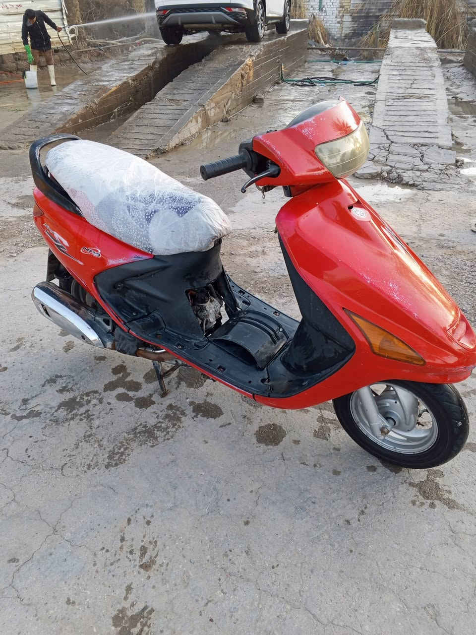 السلام عليكم درجه فراشه للبيع كامله المكان بابل الشراي بي خير ويدلل الرقم ***********
