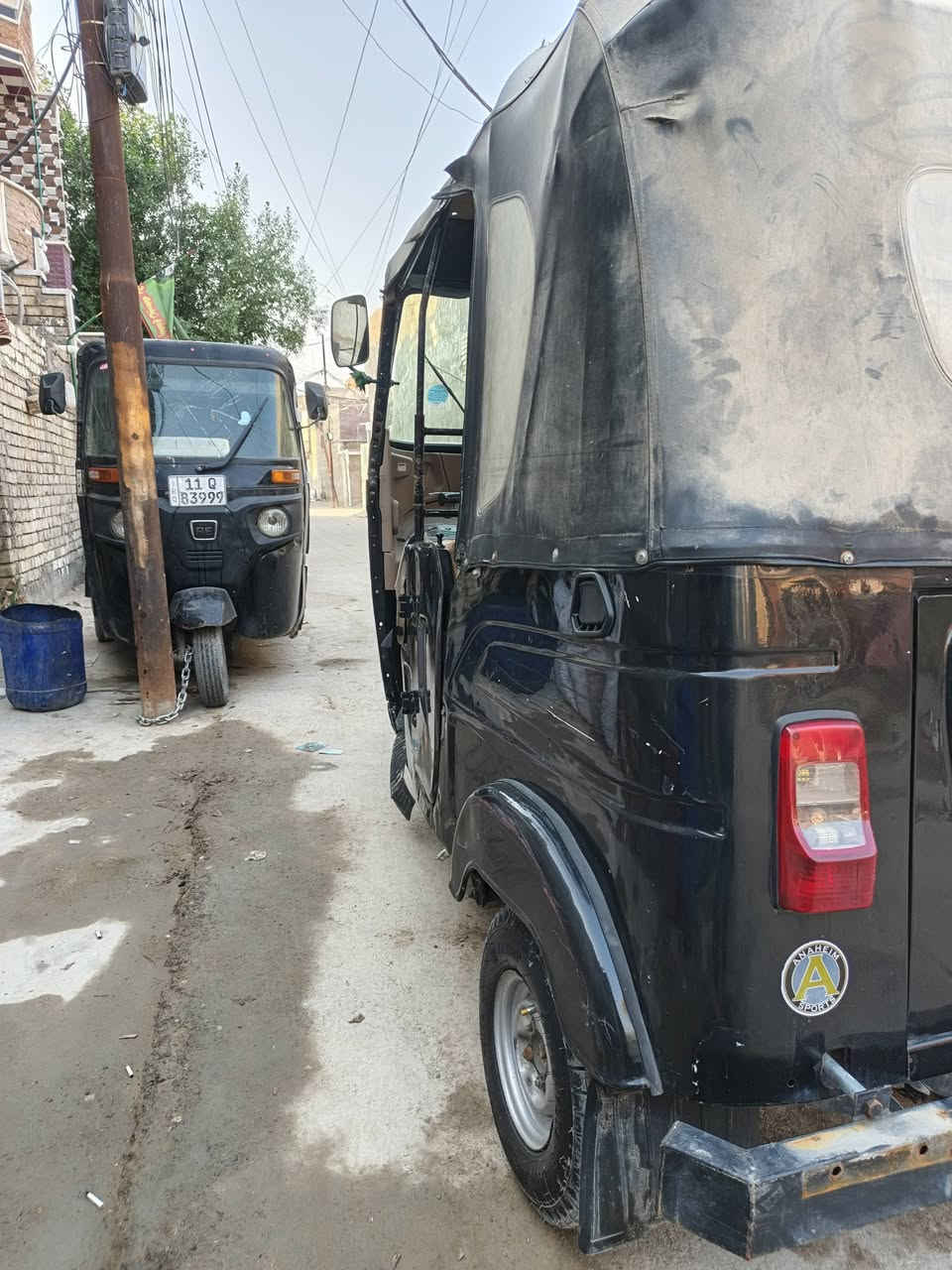 السلام عليكم تكتك 22 لبيع رقم وسنويه بسمي
لتكتك بيه لصفحه ليسره معمره وبيه براد قليل مئشر علي بلصفحه ليمنه 
بيه تنقيص 
مكاني مدينة الصدر الدسيم قرب اسواق جدو 
لسعر ٨٢٥٠ وببه مجال 
ه‍ ***********
