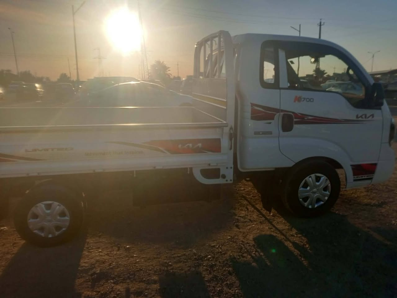 كيا حمل 2700
موديل 2026 زيرو  دوشمه جديده
كفالة عامه من كلشي تحوين ثانيوم رقم بغداد 
مكان اليوسفيه *********** واتساب خاص
