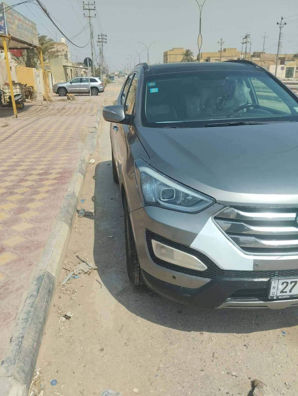 سنتافيه موديل ٢٠١٦ فول مواصفات واحد على واحد وارد امريكي مبدل بيها بابين اصلي بالعراق وبيها رش تجميل فقط  مرقم ذي قار بسمي مال واحد جناي بيع مستعجل السعر ١٤٠ وبيها مجال قليل للاستفسار الاتصال على الرقم ***********
