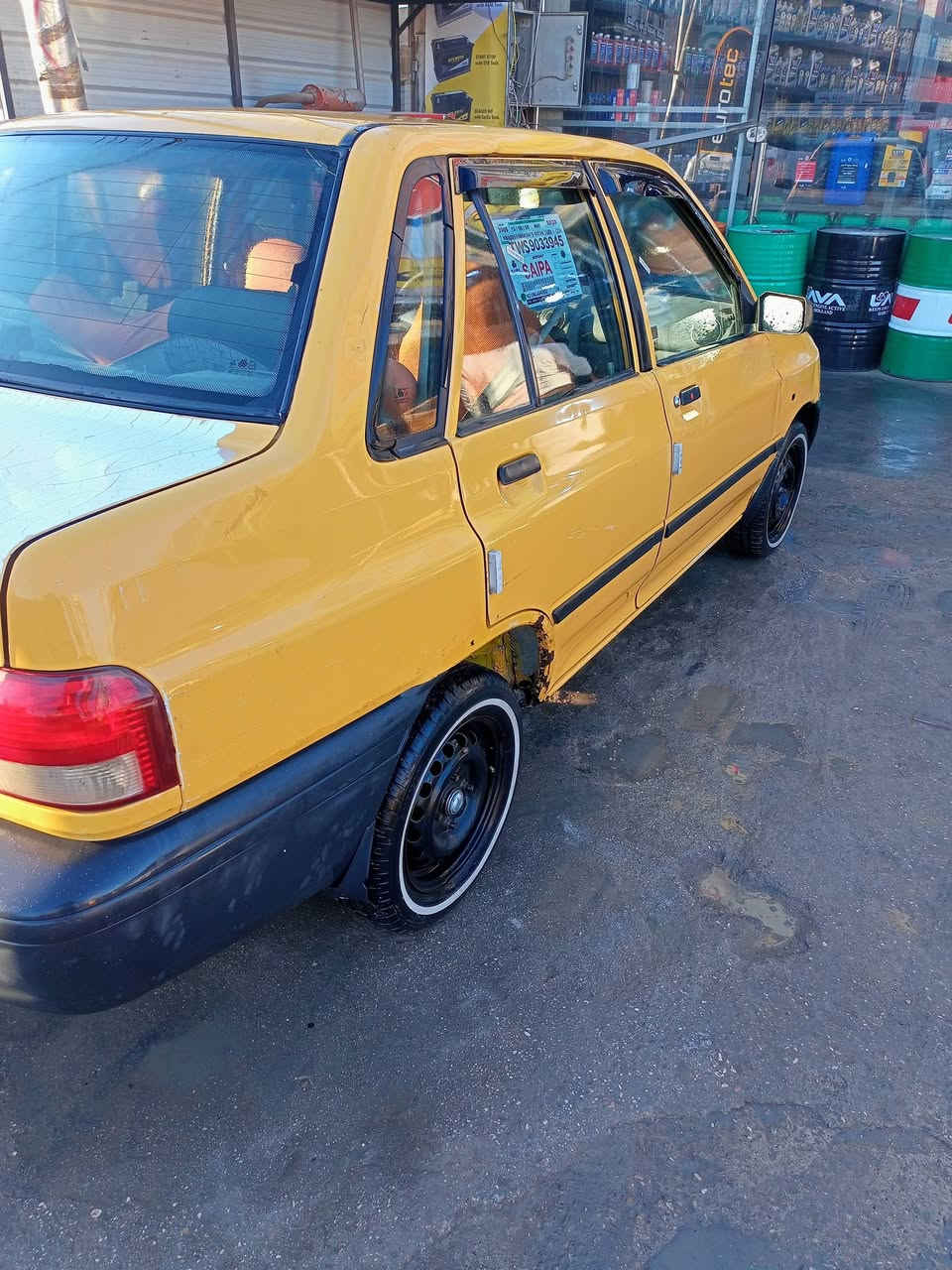 السلام عليكم
سايبا موديل 2014 بأسمي رقم انكليزي هيئة وغرامات مصفرة  هزة جديدة
بدون ضربة او صبغ
كير مكينة خير من الله  منظومة تبريد جديدة صدر امامي خلفي جديد تخم تاير جديد غرفتها جديدة ارضية جلد شاشة اندرويد وكامرة 36 وبيها مجال مكاني الدورة ***********
