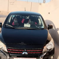 سياره ميراج هاج باك لون اسود بلاك ادشن  موديل ٢٠٢٣  كاميرا  شاشه كار ب...