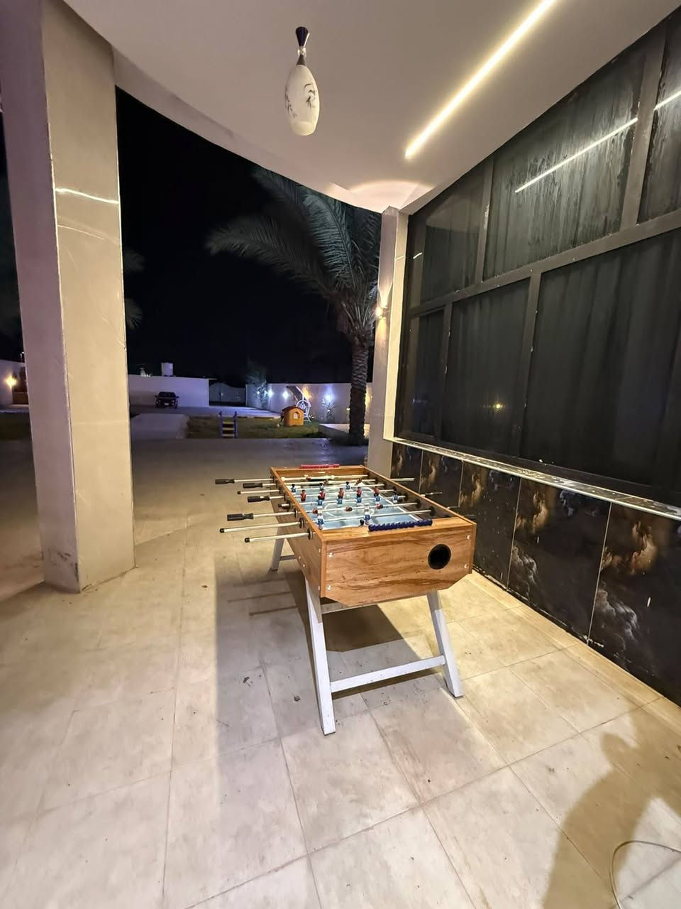 تعلن🌳🏝مزرعتنا🏝
عن فتح الحجوزات 
للإيجار اليومي او الشفتات مبيت موثقه بتطبيق اجرلي 

*🏕تفاصيل
🟢غرف نوم
🟢مطبخ
🟢صحيات🚿 
🟢 نت 4g
🟢حديقه للاستراحه كبيره 
🟢العاب فيشه ومنضده و بليارد والعاب اطفال‎
🟢مكان مجهز للشوي 
___________________________
 🔴للحجز والاستفسار يرجى الاتصال ع 
حدالرقم التالي ***********
