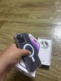 14 برو ماكس (( شرق اوسط ضمان ماستر )) للبيع ؛- لون بنفسجي مميز  ذاكره ...