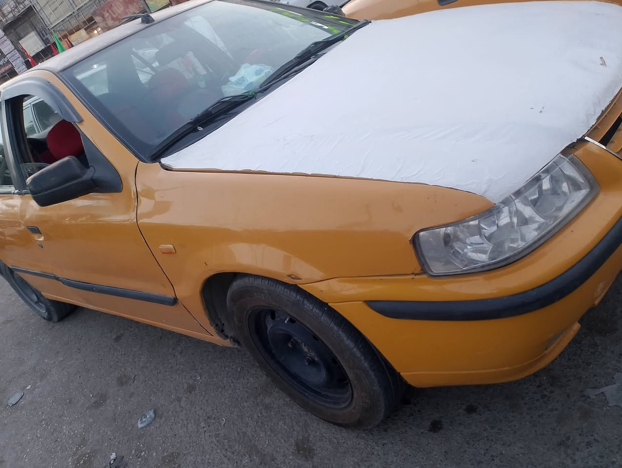 سلام عليكم سمند موديل 12 رقم بغداد مشروع وطني تحويل مباشر مكينه وكير جدد مكفولات حداديه حلوه تخم تاير جديد تبريد نقص غاز دواخله حلوه  ترايه حلو ناعمه كهربائيات كله شغال سعر 25 وبيه مجال لشراي  مكانه كربلاء ***********
