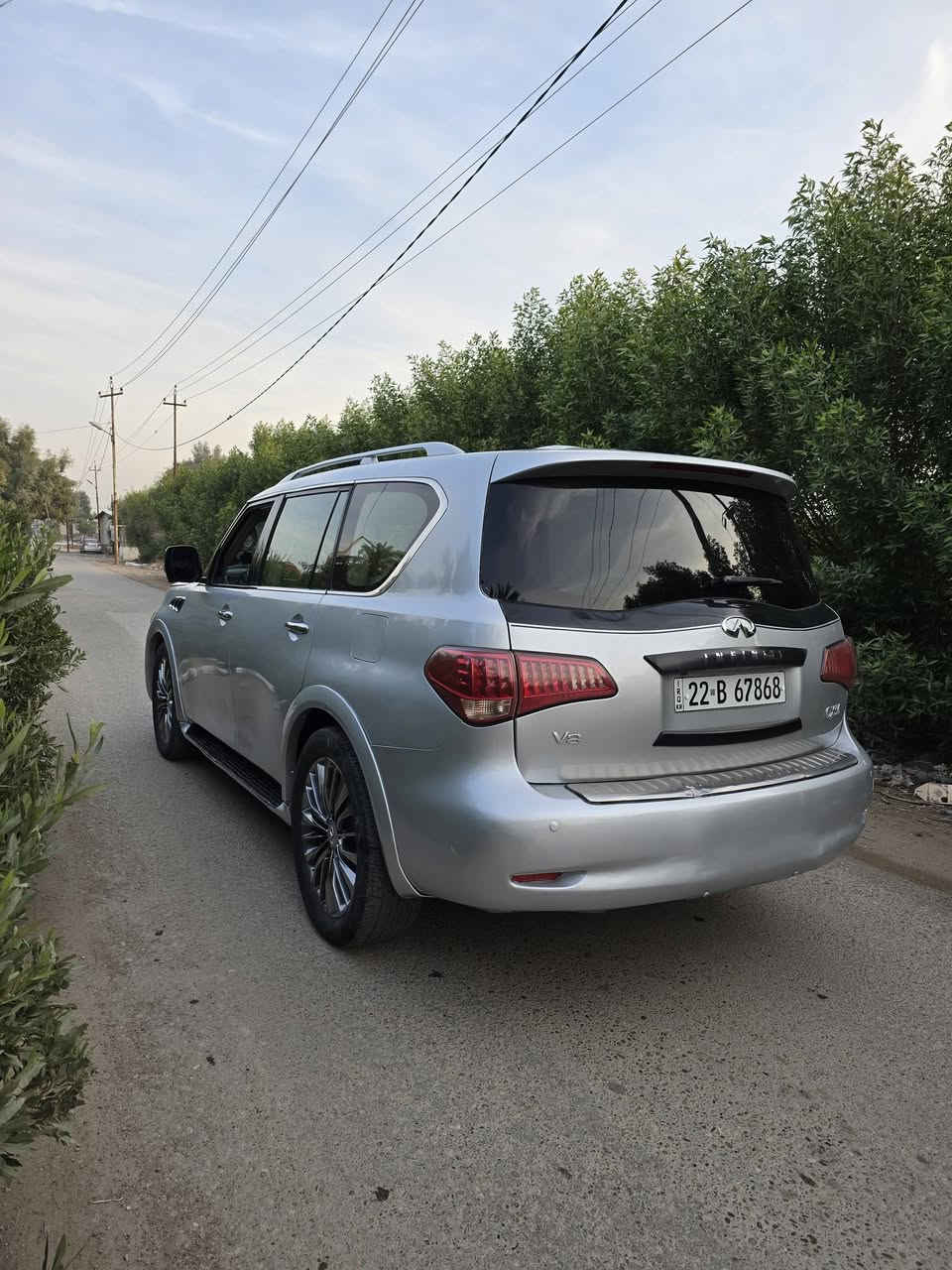 لسلام عليكم 
انفنتي 2012 فول لل اخير 
رقم اربيل تحويل ثاني يوم او وكاله 
سياره حلوه وجديده محرك 8 سلندر 5700
بيها رشات صبغ ابيع حزام تخم تاير جواها 
ويل جديد لايت زنون عالي ناصي ومواصفات 
ال انفنتي معروفه ميحتاج اذكرها 
مكان السياره صلاح الدين قضاء بلد 
سعرها 178$ وبيها وترهم مراوس
***********
