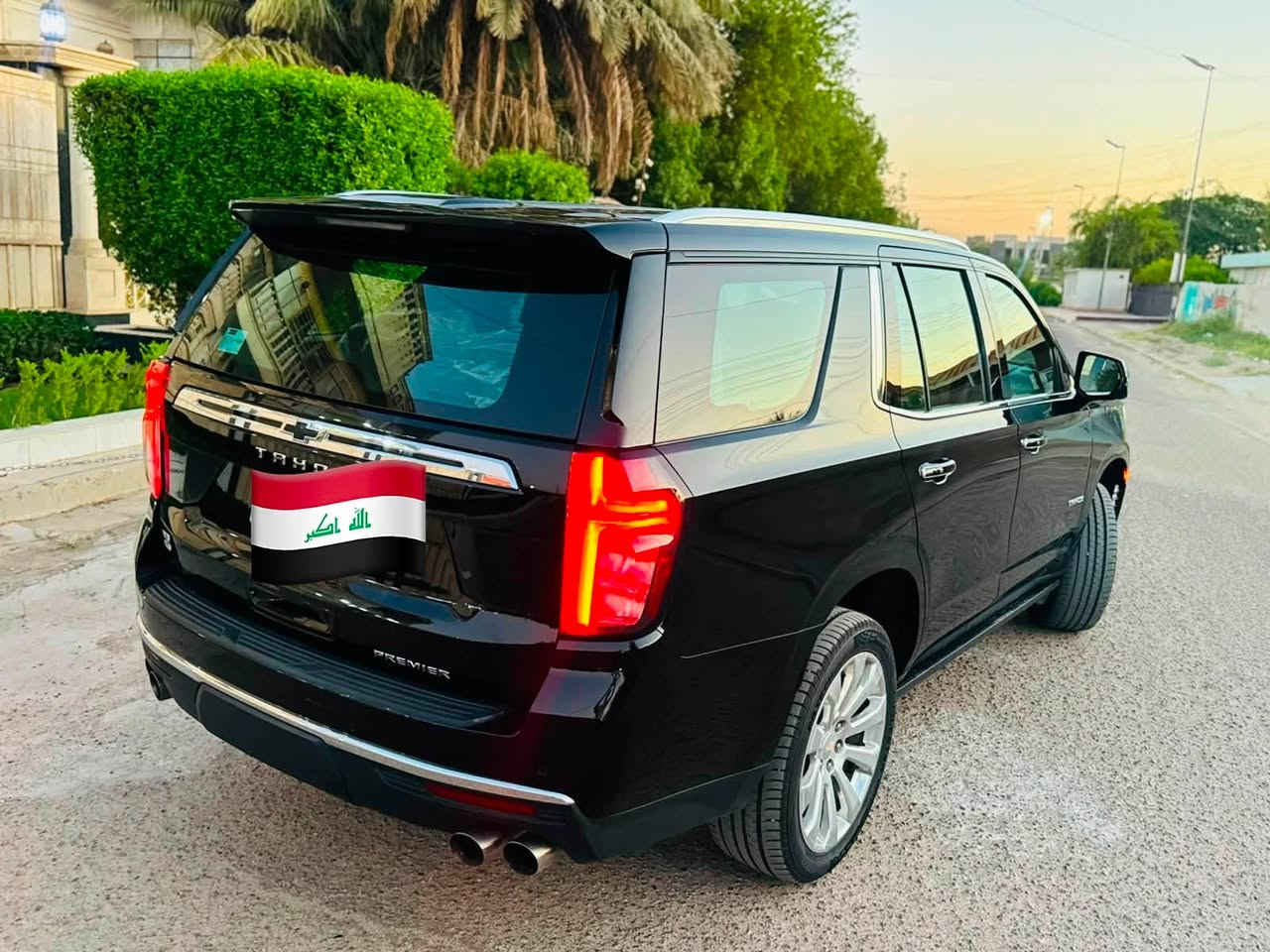 تاهو  برايمر وكالة المنصور مديل 2022
مغلفة PPF اصلي 
رقم بغداد تحويل مباشر ✔️
كفاله بدون صبغ بيها رصعات بلا بنيد بسيطه الباقي مكفوله من بارد ومن صبغ 

معروضه 444 وبيها مجال 
رقم الهاتف ***********

فول مواصفات 1/1 برايمر 
بانوراما
علامة ضوئية سودة
داتا شو كبير 
رادار جانبي خلفي امامي 
رادار مانع تصادم 
خمس كامرات 
خمس بصمات 
كشنات تبريد تدفأه خزن وكهرباء 
كشن رجاج تحذير 
كشن خلفي متصل 
كشنات الخلفيه كهرباء 
دشبول جلد 
جنطه كهرباء 
شاشات خلفيه 
ستيرن كهرباء 
فور ويل 
اربع انضمه قياده 
ثلاجه 
شاحن واير ليس
تخم تاير جديد  
محرك ٨ سلندر ٥٣٠٠
