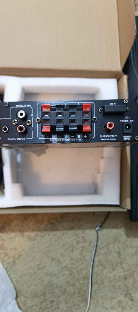 جهاز مضخم صوت بلوتوث اواكس فلاش رام صوته جدا عالي مع سماعات عدد اثنين السعر مع التوصيل 45 الف النجف, العراق


**إذا كنت صاحب هذا الإعلان وتريد حذفه لأي سبب، رجاءا أرسل رسالة إلى الدعم الفني**