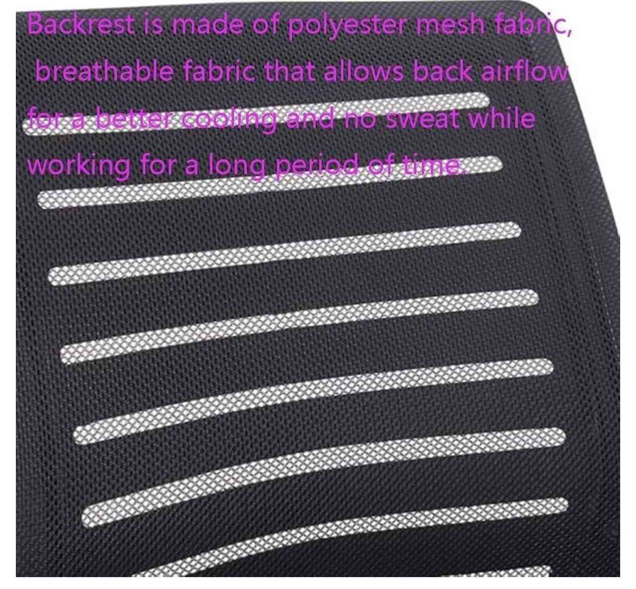 تصميم مريح - يوفر مسند الظهر الشبكي المنحني (ارتفاع 57 سم) الدعم اللازم ويزيل الضغط عن عمودك الفقري؛ مساند للذراعين وتخفف الضغط على ذراعيك وكتفيك؛ ارتفاع المقعد قابل للتعديل بسهولة. ★ الأبعاد الكلية - 53&times;53&times;83-93 سم (العرض&times;العمق&times;الارتفاع)، المقعد (العرض&times;العمق&times;الارتفاع) - 48&times;59 سم، ظهر المقعد (العرض&times;الارتفاع) - 42&times;57 سم. ★ راحة مثالية - المقعد العميق (48 سم عرضًا &times; 49 سم عمقًا) مبطن ببطانة عالية الكثافة يوفر مساحة كبيرة للأرجل الطويلة، مسند الظهر والمقعد يتكيف مع قماش شبكي ممتاز ومقاوم للتآكل وجيد التهوية. ★ متينة مع قدرة تحمل كبيرة - قاعدة فولاذية 5 نجوم تعزز الثبات؛ دوران 360 درجة، مع 5 عجلات قوية وقاعدة معدنية من الكروم يمكنك التحرك في غرفتك بحرية. ★ سهل الحركة ومتعدد الاستخدامات - ينزلق كرسي المكتب الدوار دون عناء على عجلات البولي يوريثان في صمت ومقاوم للاهتراء؛ مناسب لمعظم الأرضيات؛ كرسي شبكي مثالي لمكتبك أو غرفة الاجتماعات أو الدراسة المنزلية


**إذا كنت صاحب هذا الإعلان وتريد حذفه لأي سبب، رجاءا أرسل رسالة إلى الدعم الفني**