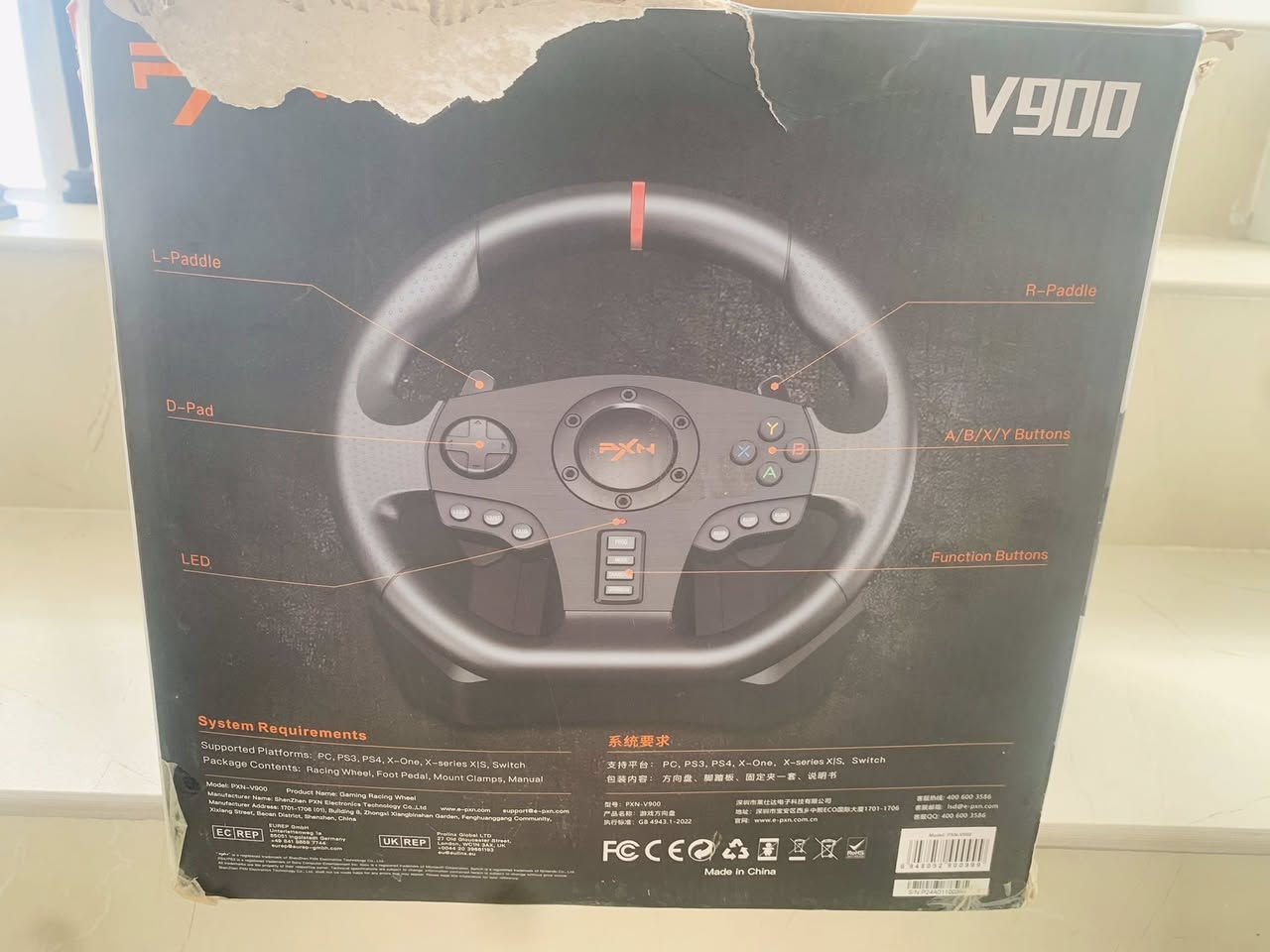 دركسون v900للبيع من270_720درجه الكارتونة بيها ضرر ونضافته 100‎%‎ قطعه الي تخلي يثبت وحده مفقوده وموجودة بس وحدة ماتاثر ابدا فحص قبل لاتاخذه سعره 80مكاني ديالى الخالص وعندي توصيل


**إذا كنت صاحب هذا الإعلان وتريد حذفه لأي سبب، رجاءا أرسل رسالة إلى الدعم الفني**