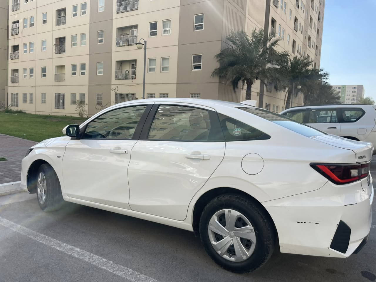 يارس الشكل الجديد 2023
تويوتا يارس حديث

وارد خليجي موديل 2023 محرك 1500

ماشية 20 ألف كيلوا متر حيل نظيفة 

رقم سنوية هزة فحص كله جديد

بيهه حالوب بونيد وسقف وصندوق 

وقطعة صبغ بدون اي دواخل

مكان السيارة محافظة أربيل

ملاحظة اني مكلف في النشر

السعر :- 119$ وقابل للتفاوض 

للاستفسار الاتصال :- *********** واتس
