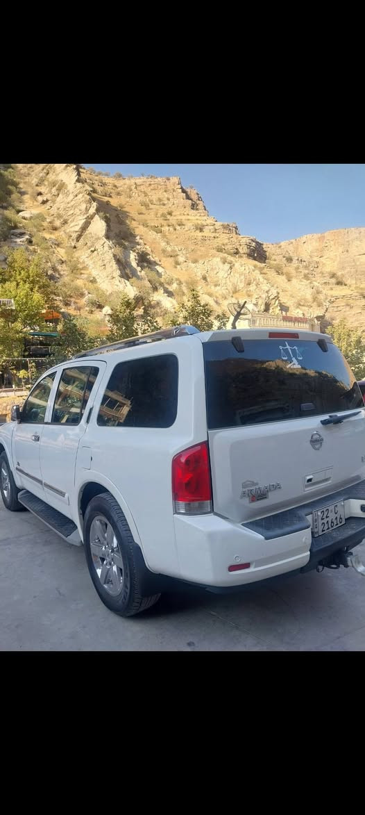 نسيان ارمادا موديل 2011
خليجي شركه سرادار.        *********** بيع فقط 
للبيع فقط رقم مميز  اربيل تحويل مباشر سنويه 31 فحص وهزه كله جديد   كامل المواصفات (الفئة العليا LE) كشنات جلد وتدفئة أيضا وكهرباء حتى الكشنات الخلفية، فتحة في السقف، شاشة أصلية في الدشبول وأخرى في السقف، تحكم ستيرن جهتين، تبريد فول لجميع مناطق السيارة حتى الجنطة، وكونترول التحكم في الدشبول وفي السقف إضافة إلى تحكم خلفي، نظام صوتيات مرتبط بمشغل أقراص متعدد، الأول في الدشبول، والثاني في منطقة التخزين بين المقاعد الأمامية، ومشغل ثالث خاص بالخرائط والبيانات تحت المقعد الأمامي الأيمن. زرع منظومه زنون درجه أولى 

السيارة فور ويل ومحرك 8 سلندر بلادي أصلي    والسيارة نشيطة جدا وترايها 180 كلم وين ما يعجبك.

طبعا حدادية السيارة جيدة جدا، وتايراتها جديدة. وفيها كثير من المواصفات.

باختصار السيارة في وضع ممتاز، وبلادية من دون حادث أو صبغ أو تبديل، كفالة عامة،   

والتحويل مباشر،  ، وبالعافية على من تكون من نصيبه.

مكان السياره بابل.
