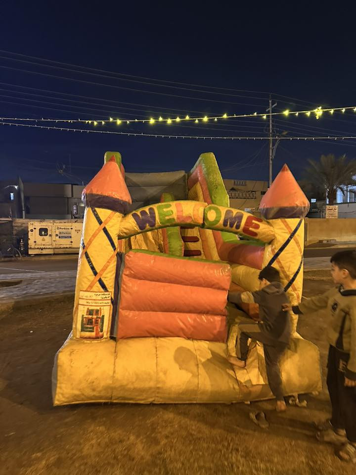 السلام عليكم اخوان جوب اطفال جاهز قياس طول 5عرض 3ارتفاع 3ونص السعر ٥٠٠الف الاستفسار ع رقم ***********
