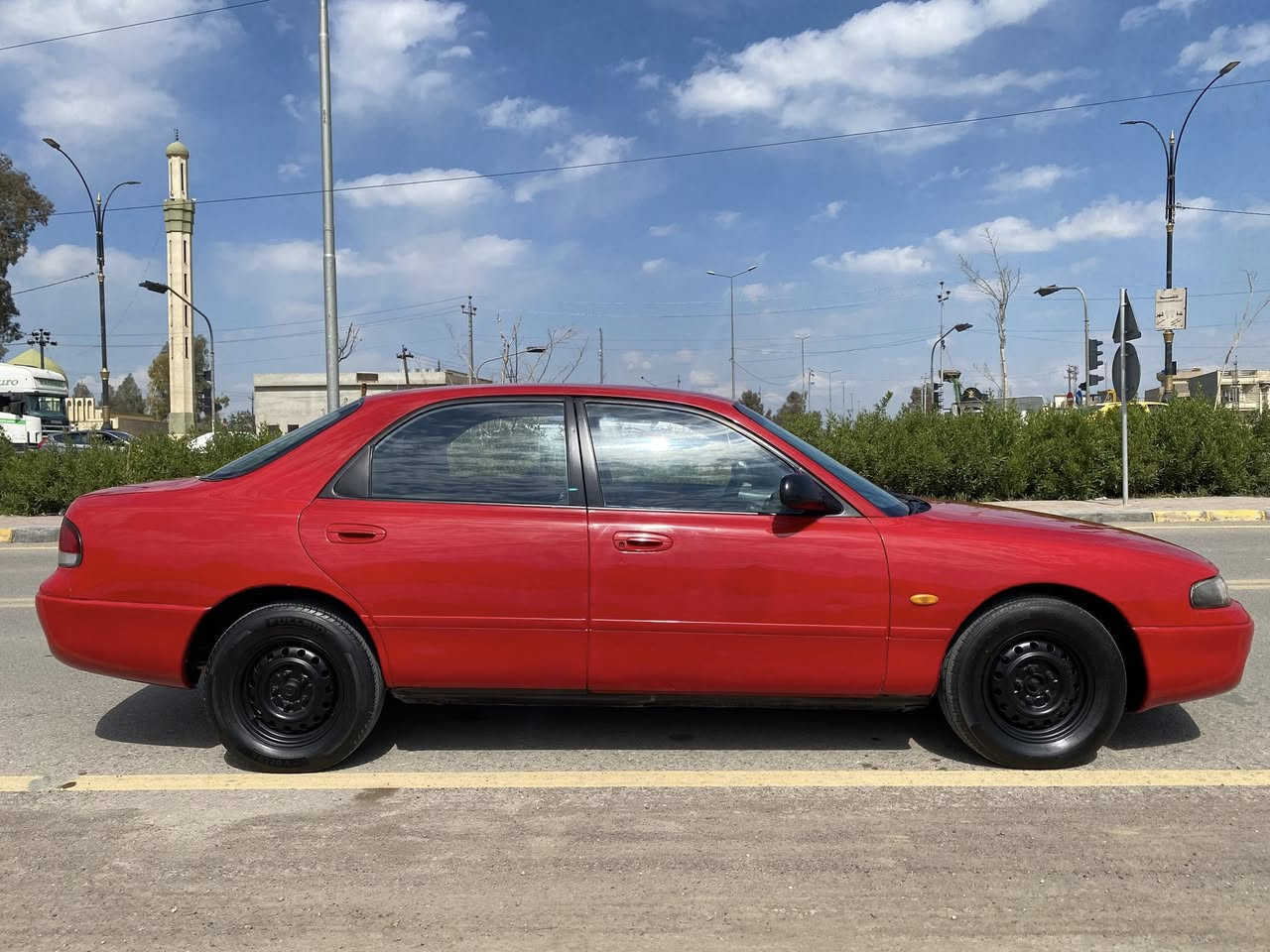 السلام عليكم
مازدا فاصوليا وارد يابان 
موديل 1992 
محرك 4 سلندر
كير عادي 
كير محرك شرط 
رقم نينوى مشروع وطني باسمي 
ضرر جاملق خلفي جهة النفر بدون دواخل مصبوغ وبي معجون شي قليل جدا 
السياره بيها قطع صبغ جماليه اثر شخوط بدون قطره معجون 
سعرها 51 
مكان السياره موصل الايسر 
للتواصل خاص او عالرقم 
***********
