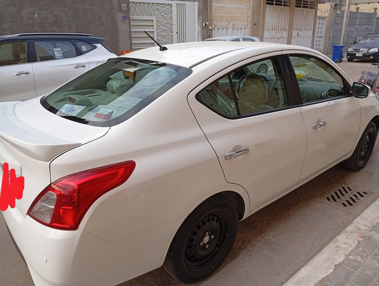 نيسان سني موديل 2026 مكفولة كفاله عامه ماشيه 3000 رقم اربيل تريد وكاله او تحويل  137$ رقم التلفون *********** مكاني كربلاء
