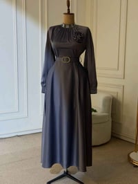 فستان ملكي • ستان زارا تركي • مقاسات ٣٨-٤٦