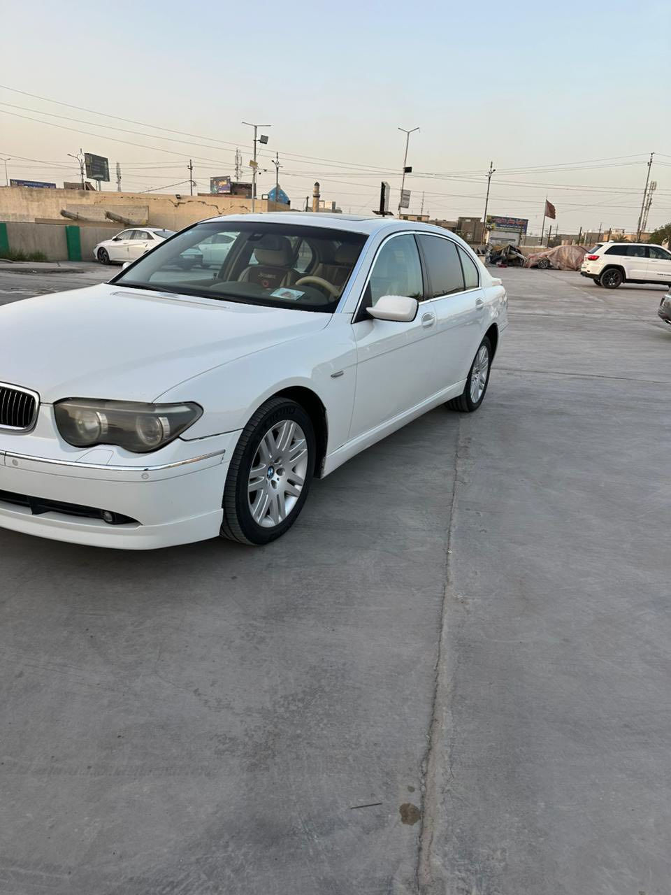 سلام عليكم باخره موديل 2004خليجي باب طيول سياره جديده بمعنه الكلمه كفاله عامه من حادث كير مكينه حداديه تبريد تخم تاير سياره جديده بمعنه الكلمه4ابواب شفط امريايه شفط صندوك شفط سلايت 3طكات تحكم كشنات ميموري 3وضعيات ستيرن كهربائي  تتفه تبريد لايت عالي ناصي 5بردات رقم بصره انكليزي مشروح وطني بسمي تحويل ثاني يوم هزه جديده بيه مكانات صبغ كلير عنوان السياره البصره السعر 110وبيه مجال الشراي الاستفسار اتصال عله هذا الرقم***********رجاء الرجاء بدون خاص
