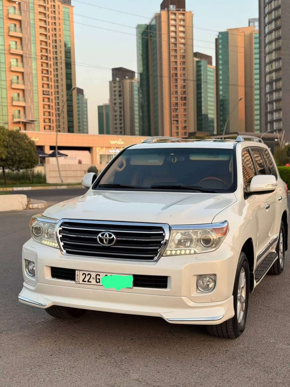 توتوتا لاندكروز ٢٠١٢ GXRI بريمى
ماشيه ١٨٨ الف ، كير و محرك و تبريد وحداديه بشرط، ٤ تايرات جديده ، سياره كلش نظيفه بدون صبغ ، فقط ( باب السكن شخط موضح بالصوره بالاحمر )
السيارة بأسمي تريد تحويل او وكالة 
 كورك + واتساب ***********
