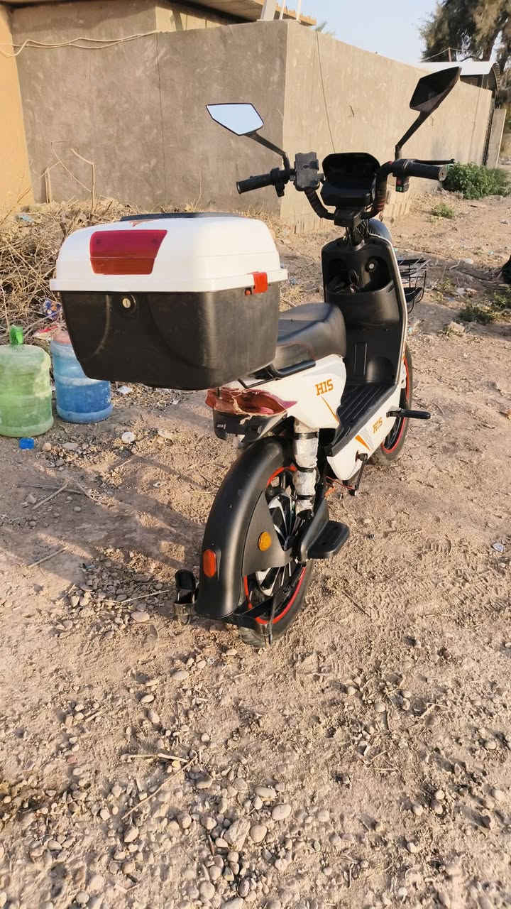 سلام عليكم دراجة HIS بعدهة بجيسهة والله مستخدمة شي قليل 2026 موديلهة السعر 550 بيهة مجال ***********

