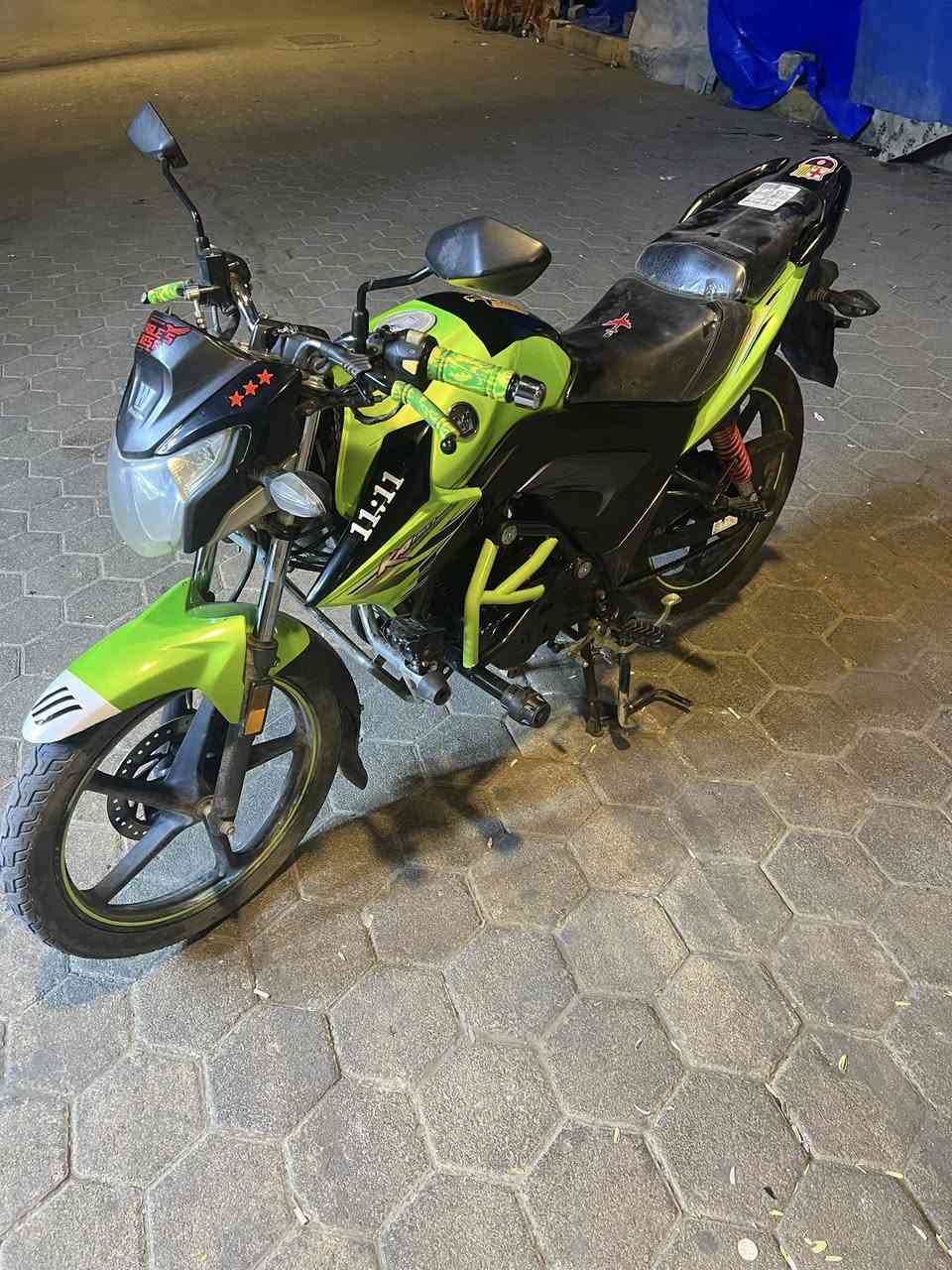 السلام عليكم. دراجه هاوجي KA موديل ٢٠٢١مسجل لوحه انكليزي الدراجه مسجله باسمي تحويل ثاني يوم دراجه كامله مبيها اي نقص 
 هـ ***********
