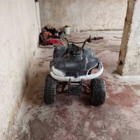 دراجة رباعية يرادلهة ترتيب الدراجة شغالة نكرة سلف مكينة حلوة بيها بس ا...